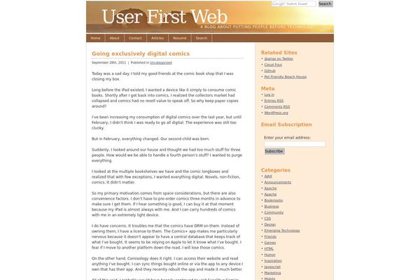 Beach theme site design template sample