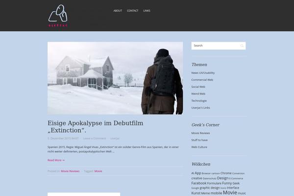Cave theme site design template sample