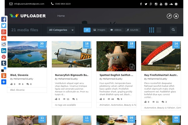 usersubmittedposts.com site used Fastforward