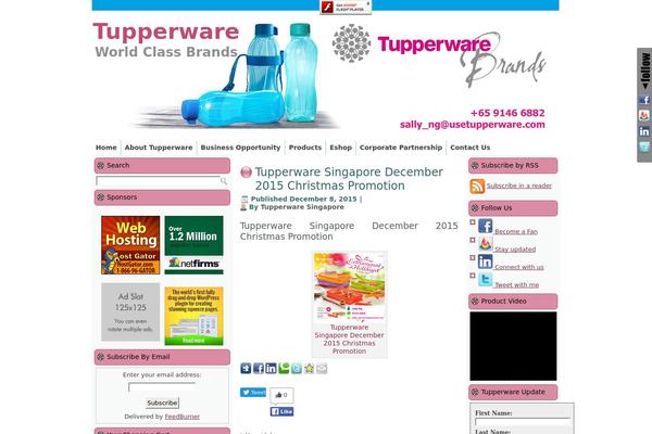 Site using Ad Squares Widget plugin