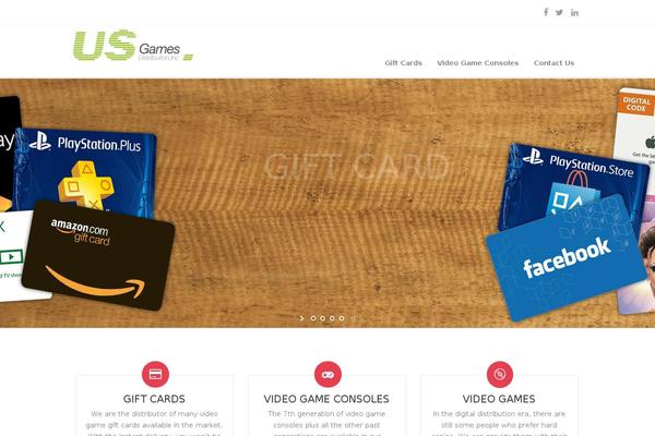 Florida theme site design template sample