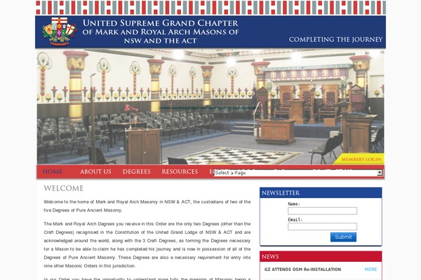 Gc theme site design template sample