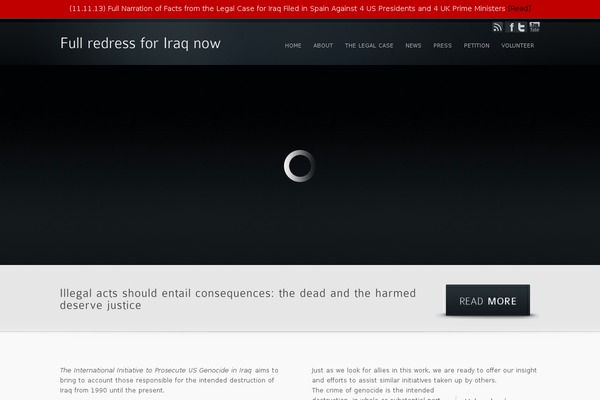inFocus theme site design template sample