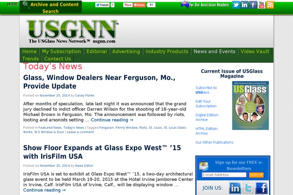 Site using Accordion Image Menu plugin