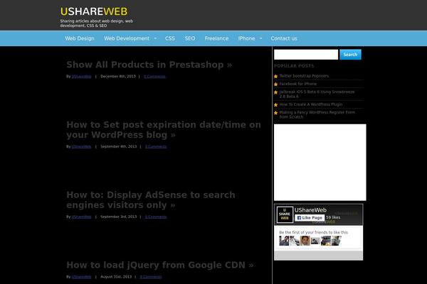 Site using Better Related Posts plugin