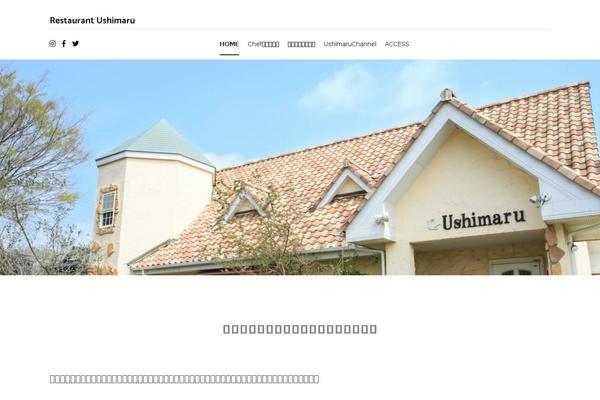 Cenote theme site design template sample