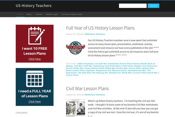 Insync theme site design template sample