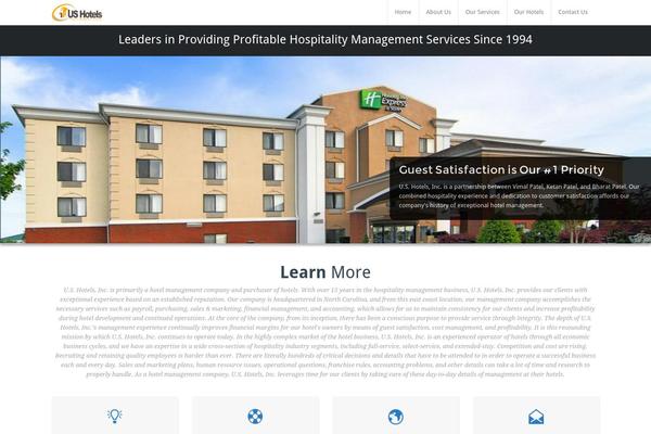 Busiprof theme site design template sample