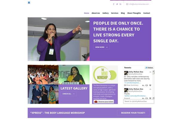 Bretheon theme site design template sample