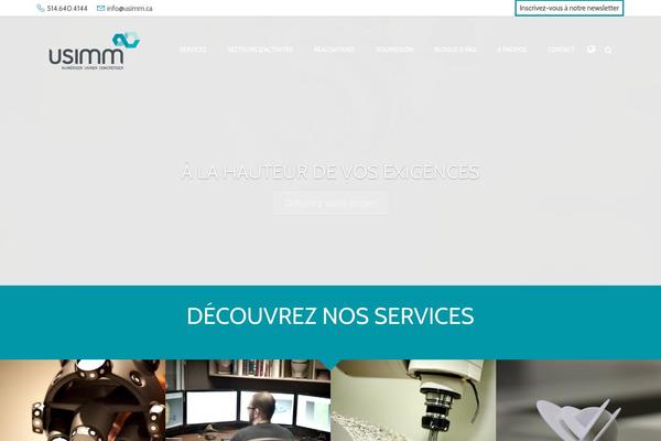 The Ken theme site design template sample