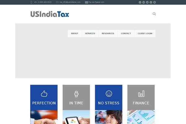 Finance Business theme site design template sample