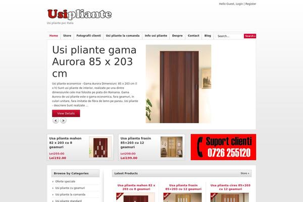 usipliante.ro site used Wp Store