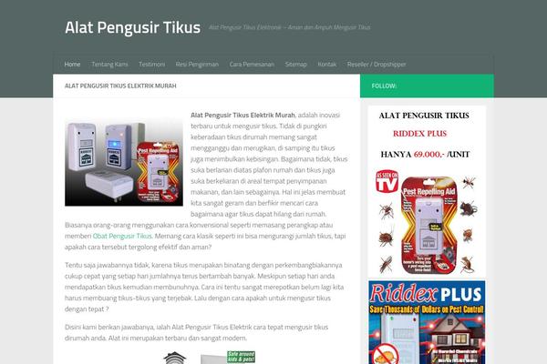 Site using FP Testimonials plugin