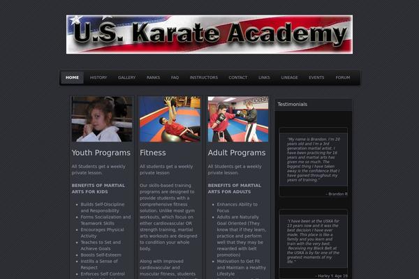 Parament theme site design template sample