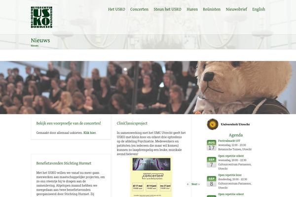 Site using Events Manager plugin