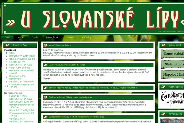 Site using Mp-restaurant-menu plugin