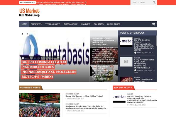 Site using Stock-quote-sidebar plugin
