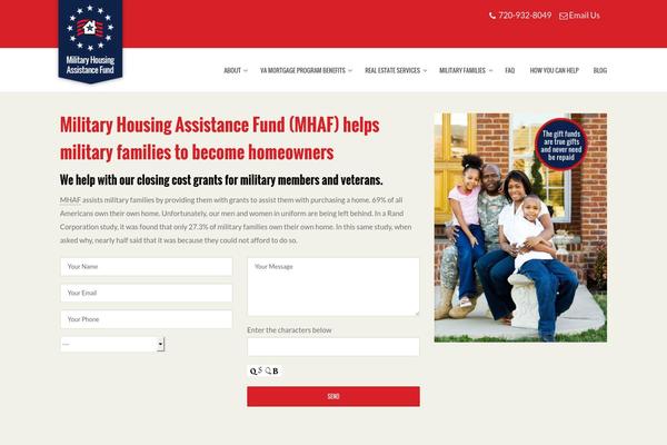 Rebound theme site design template sample