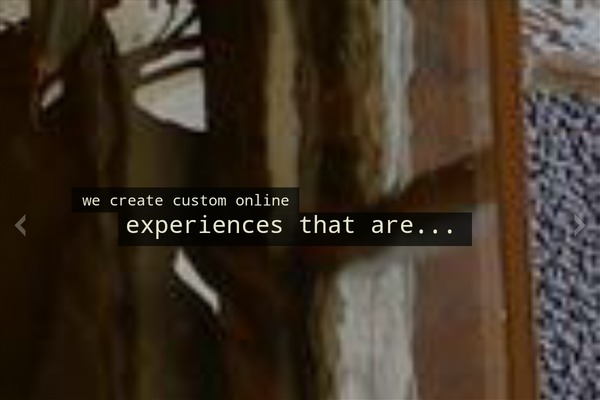 Interactive theme site design template sample