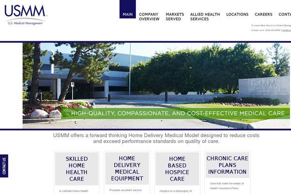 usmmllc.com site used Theme1560