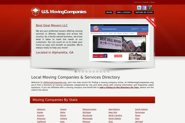 Karma theme site design template sample