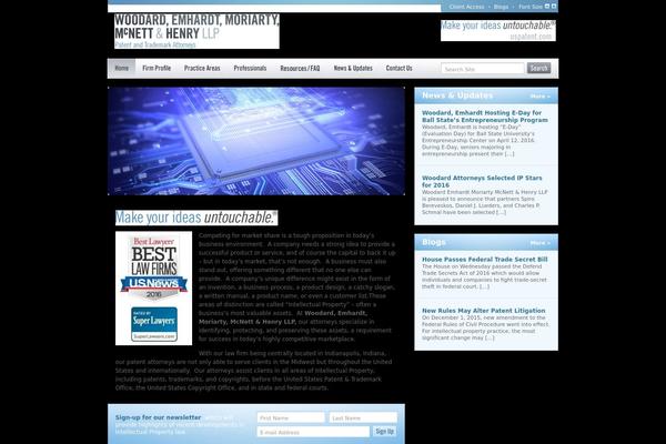 uspatent.com site used Woodard