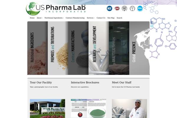 Andromeda theme site design template sample