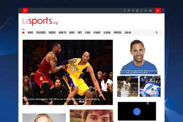Caps theme site design template sample