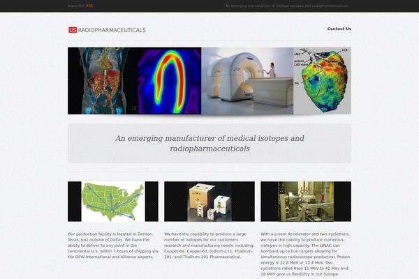 Reaction theme site design template sample
