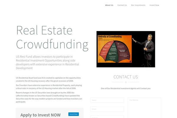 usresifund.com site used Startupidea
