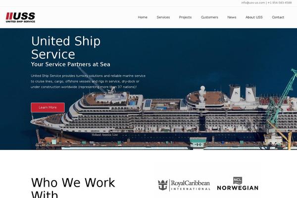 Satellite theme site design template sample