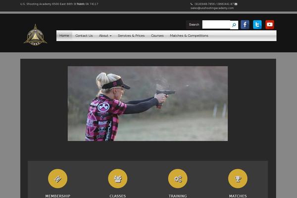 Modality theme site design template sample