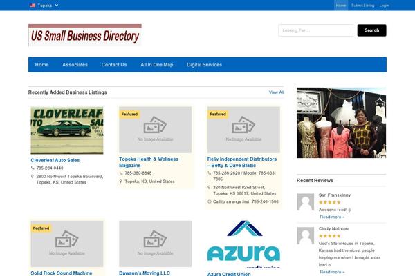 Site using Tevolution plugin