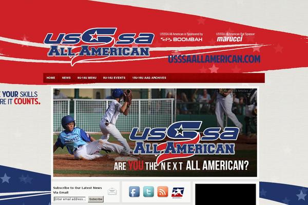 All-American WordPress theme, websites list used All-American theme All-American theme websites examples