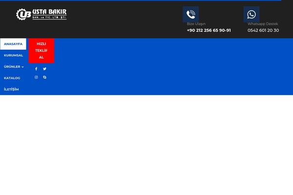 Site using Codevz-plus plugin