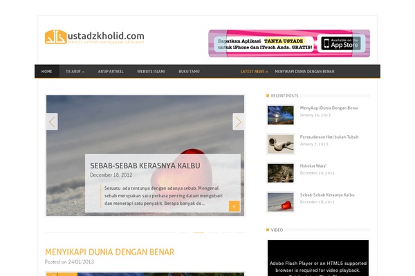 Minimosity theme site design template sample