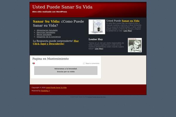 Flexibility3 theme site design template sample