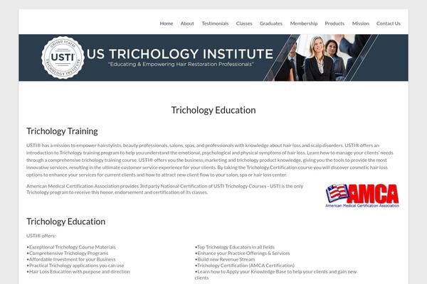 Spacious theme site design template sample
