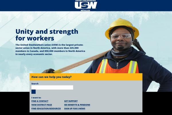 usw.ca site used Usw