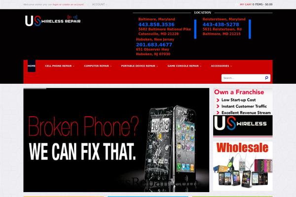 Mix theme site design template sample