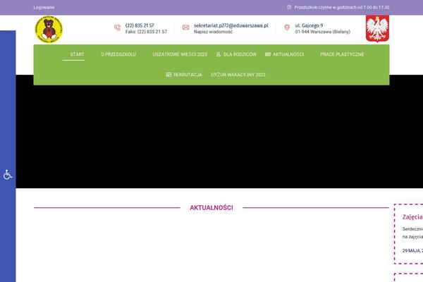 uszatek.waw.pl site used Bizix