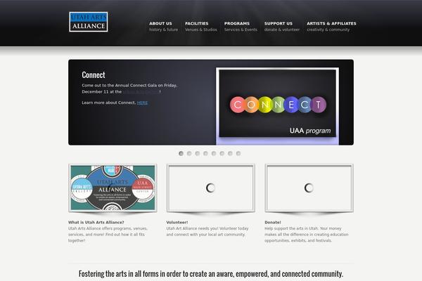 Karma theme site design template sample