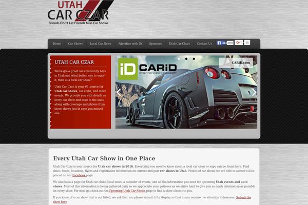 Enterprise theme site design template sample