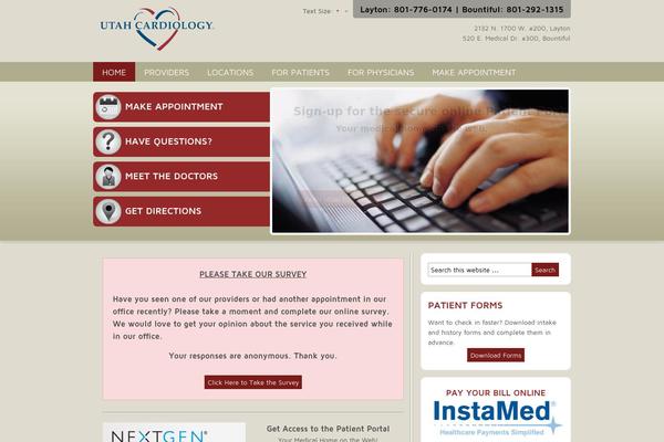 Daniel theme site design template sample