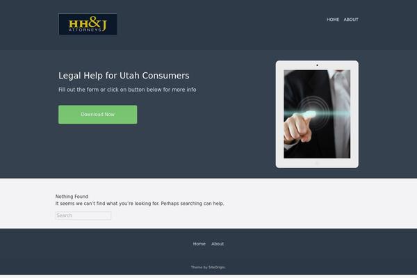 Current theme site design template sample