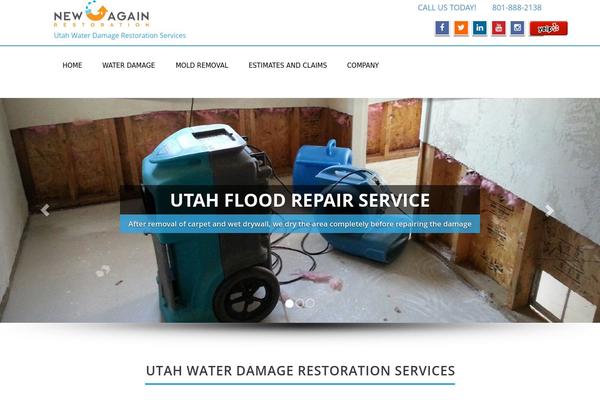 Enigma theme site design template sample