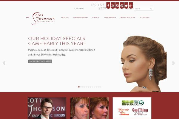 utahfacialplastics.com site used Thompson