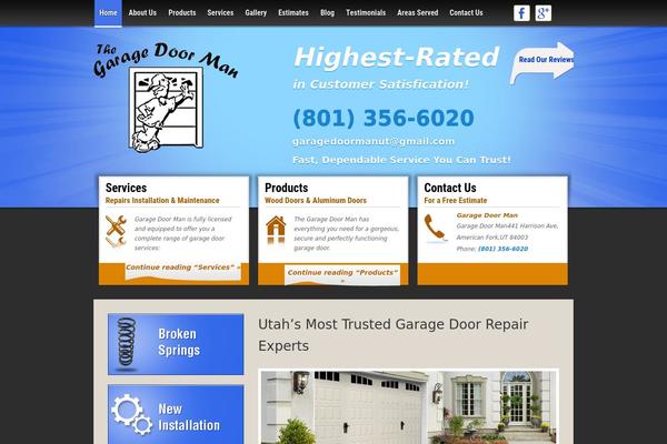 utahgaragedoorman.com site used Garage-door