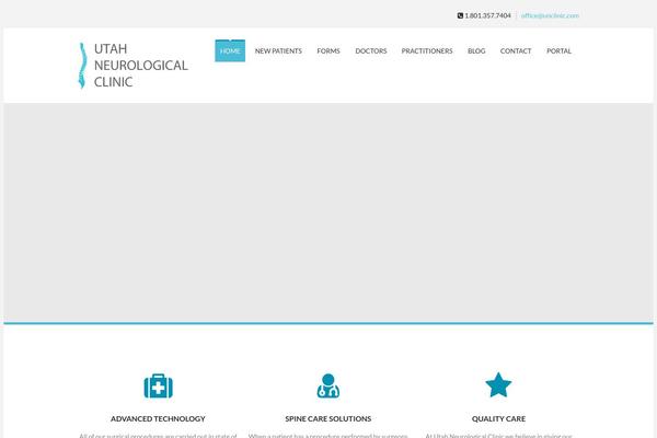 SoulMedic theme site design template sample