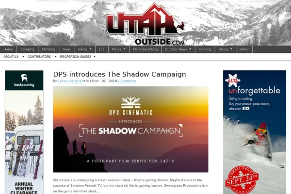 FlatMagazinews theme site design template sample